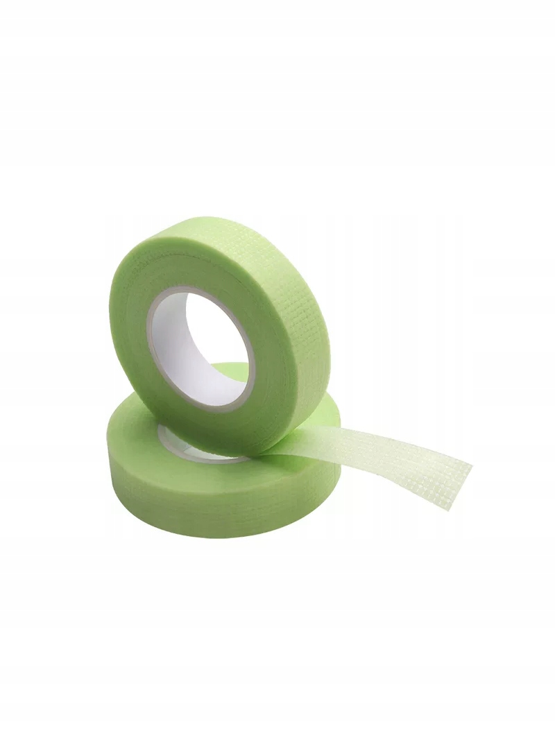

Zielona Taśma Green Tape 1,2cm x 9m do rzęs