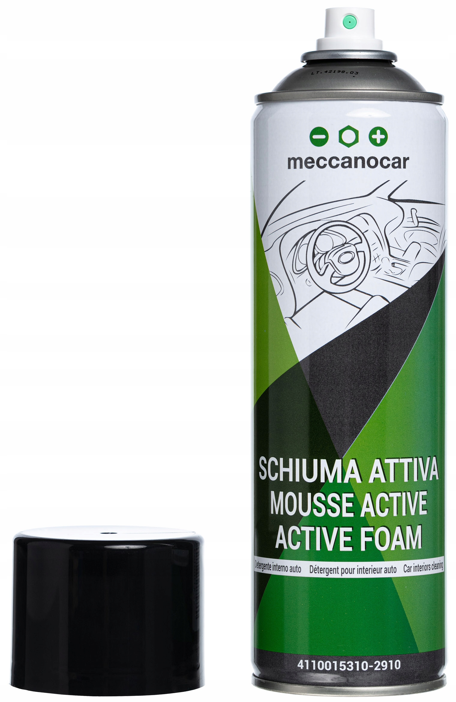 PIANKA PŁYN DO CZYSZCZENIA MYCIA PRANIA TAPICERKI - MECCANOCAR