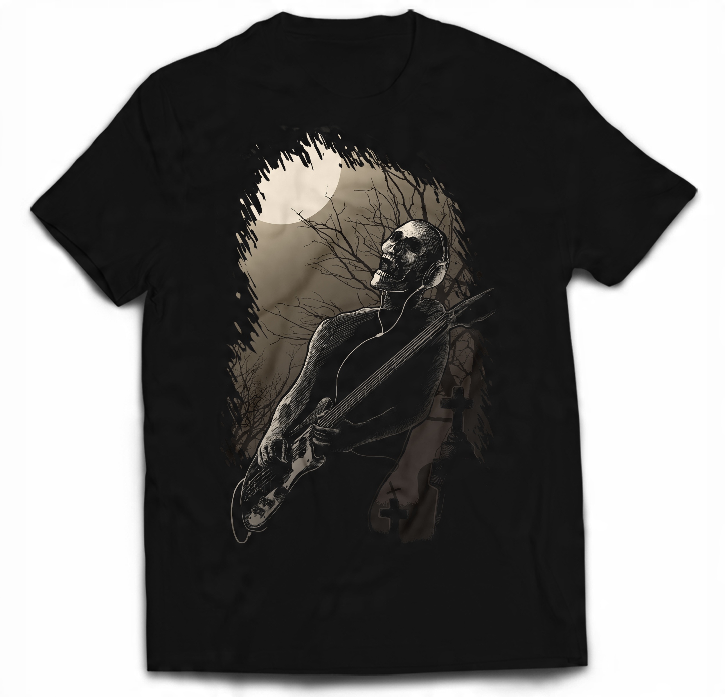 

Dla Gitarzysty Dla Muzyka Gitara Zombie 11/12 Lat