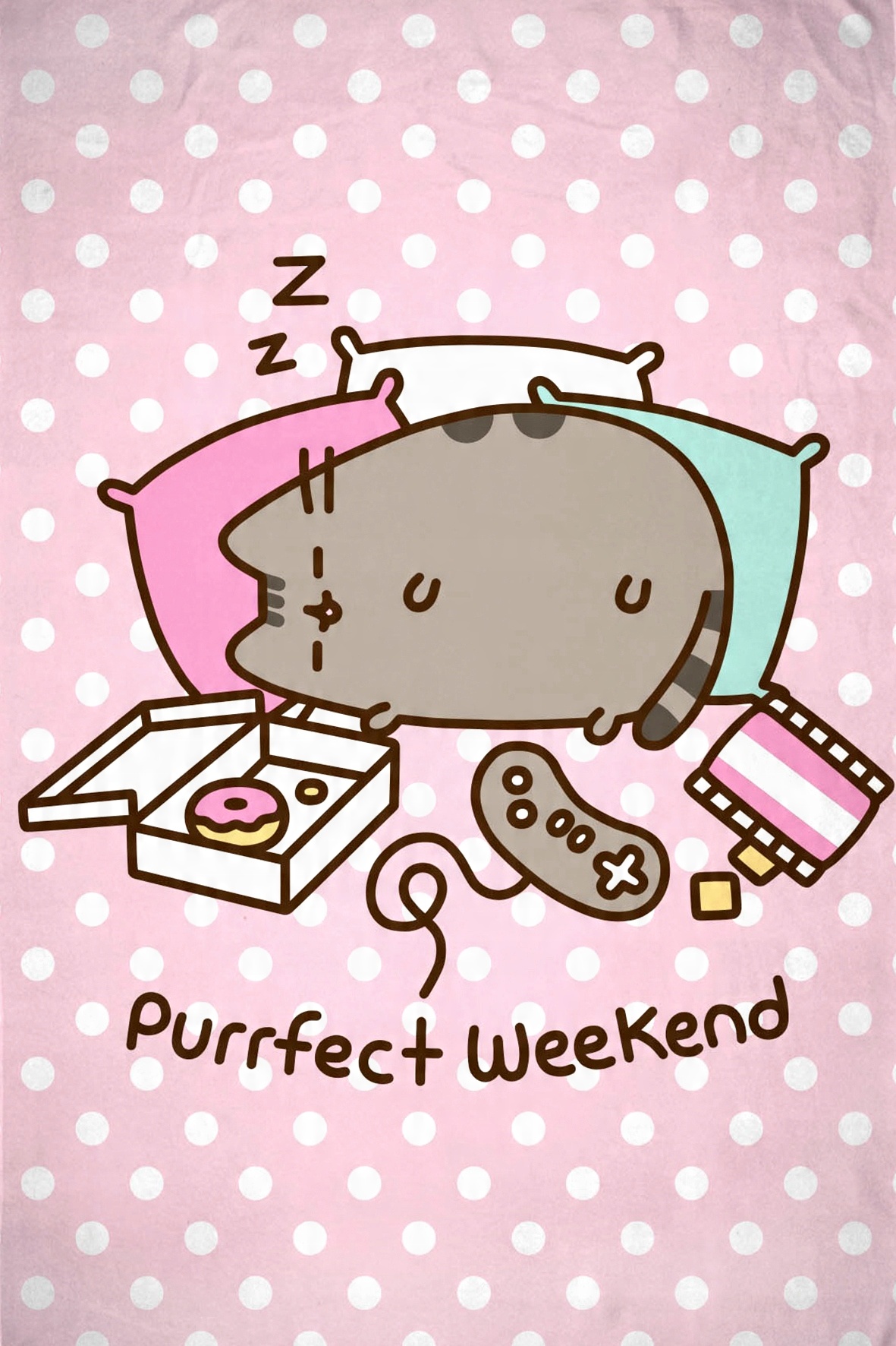 

Koc polarowy Pusheen 130x170