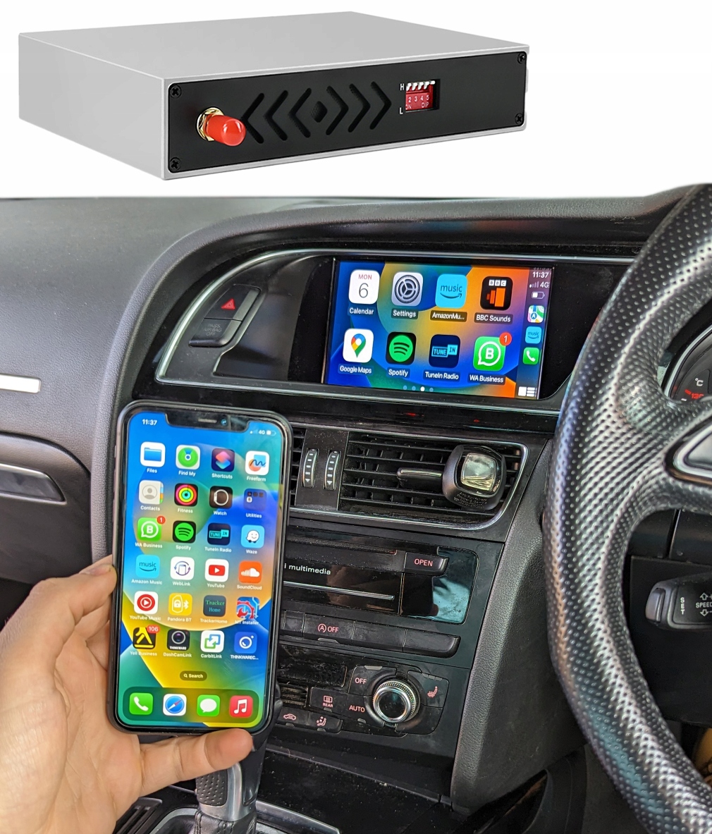 Audi A4 A5 Q5 Q7 Modul Apple Carplay Android Auto MMI 3G