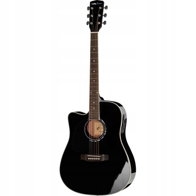 Gitara e-akustyczna Harley Benton D-120CE-LH Bk