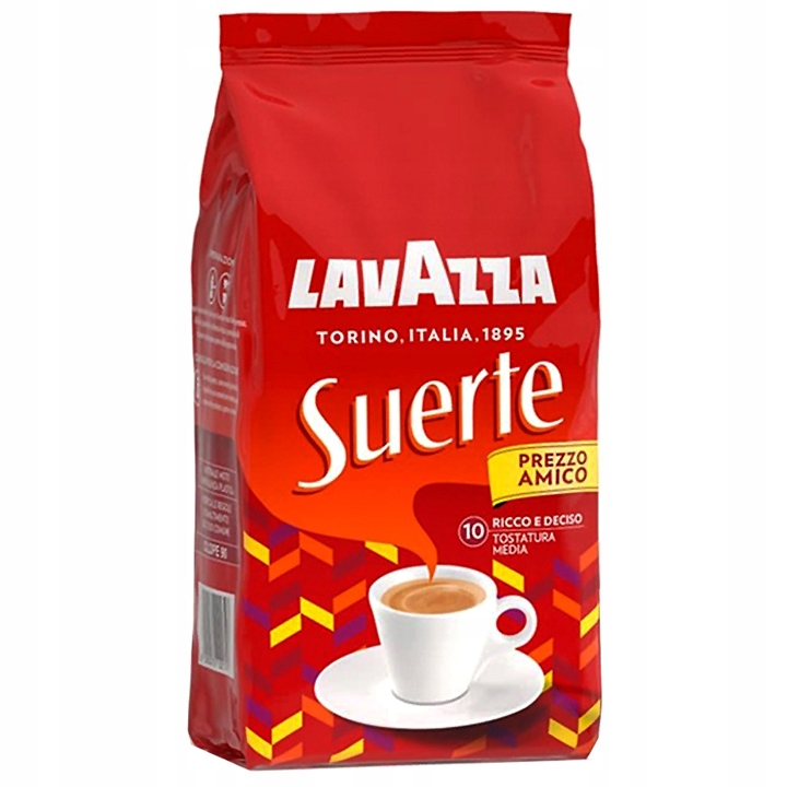 Levně Grani Suerte italská Káva v zrnech 1 kg Lavazza Italian pro italský trh