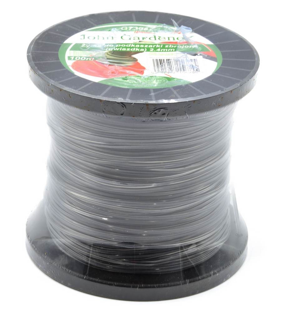 

Wzmacniana Żyłka Do Kosy 2,4mm x100m Gwiazdka