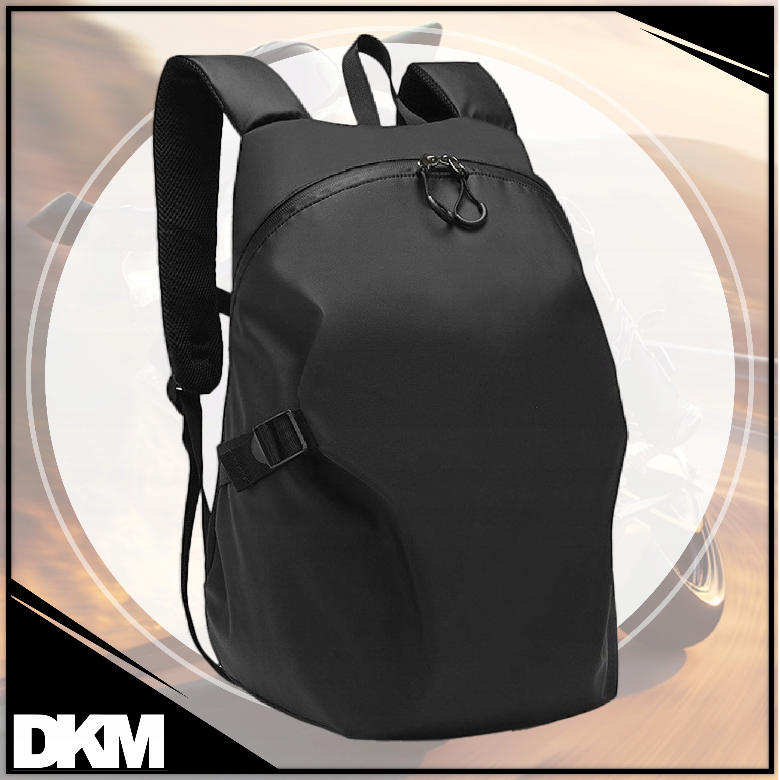 Motocyklový Batoh, Notebook Na Prilbu 30 L, Vodotesný, Na Motorku, Veľký, Priestranný