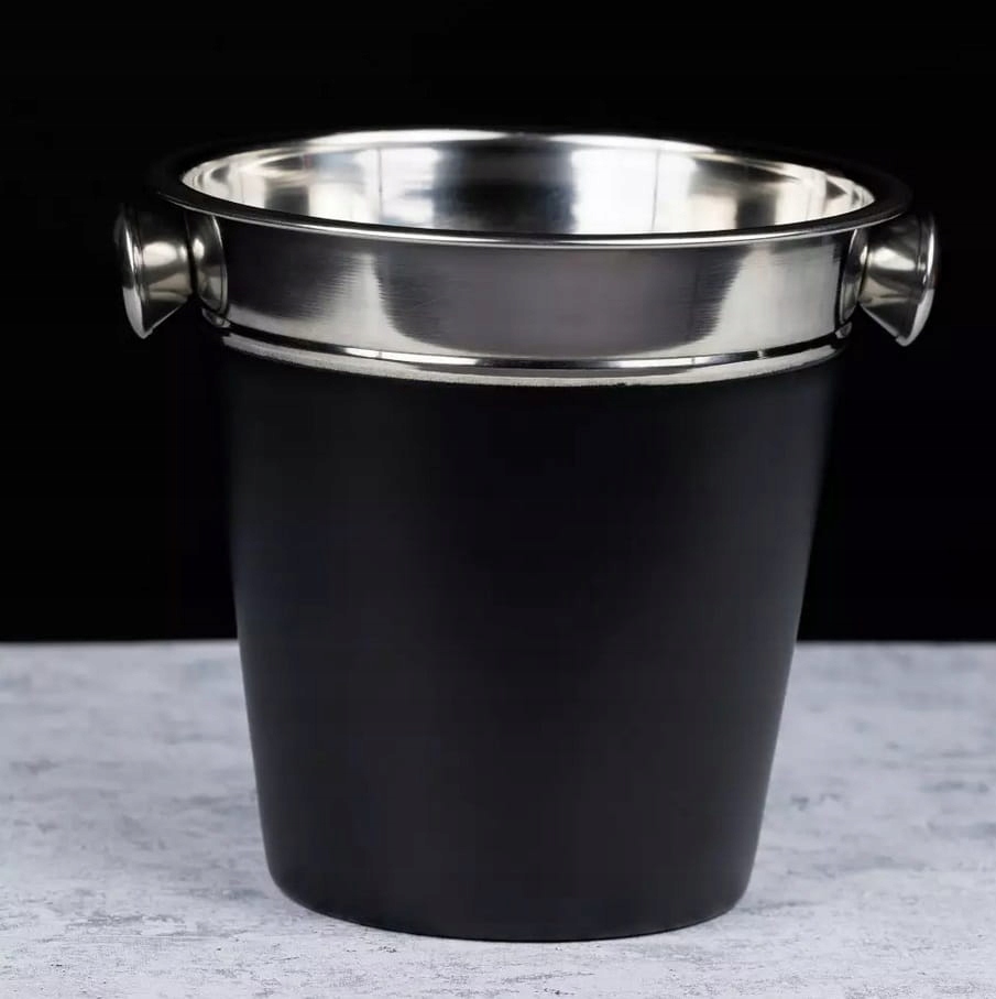 Wiaderko do lodu stalowe, czarne Ø21 cm KH-1727 Producent Kinghoff