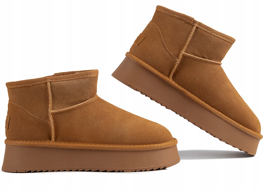 Dámské boty Solo Soprani Zimní kožené vysoké semišové sněhule vel.