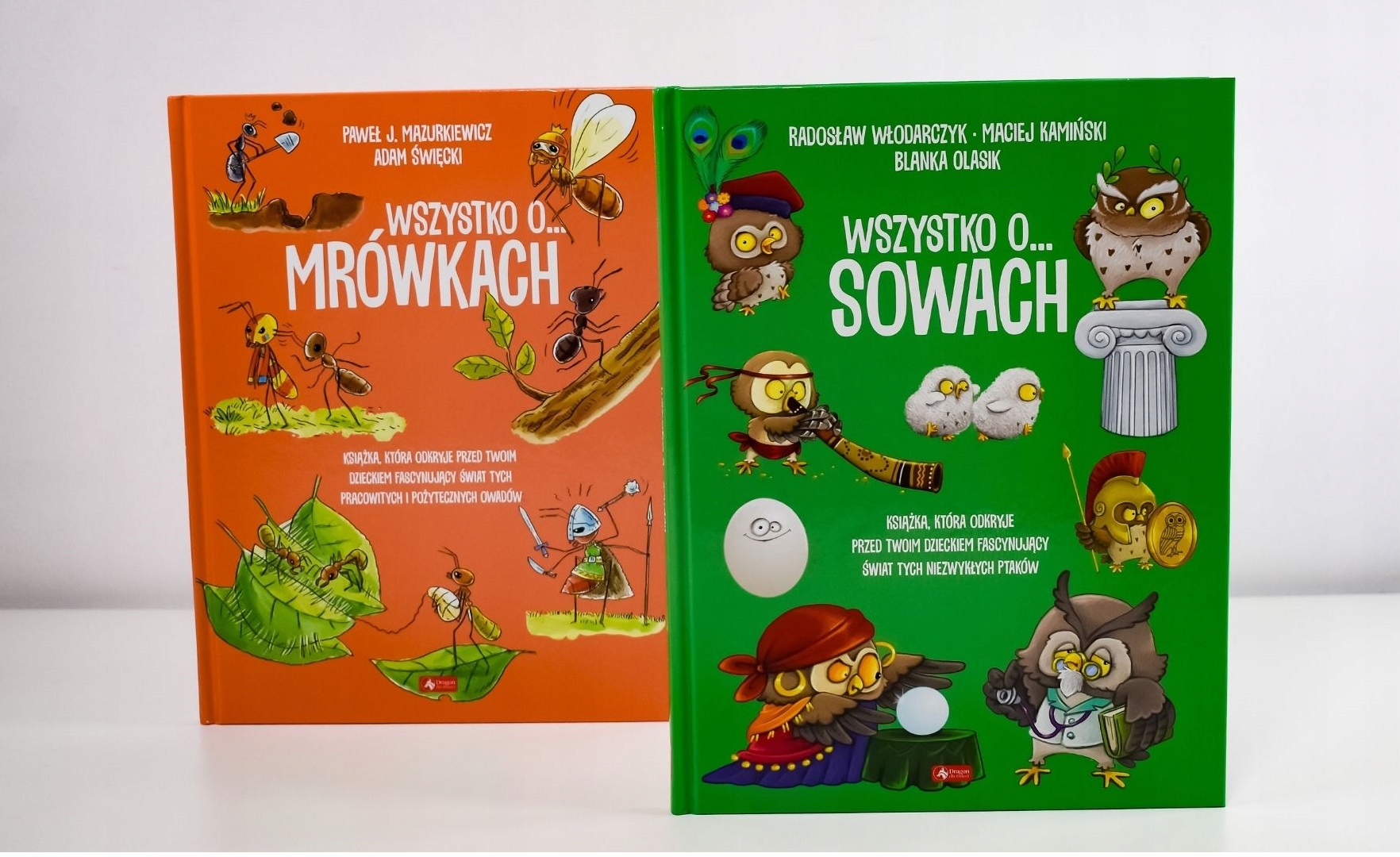 

Dragon Zestaw Wszystko o Mrówkach i Sowach 2szt