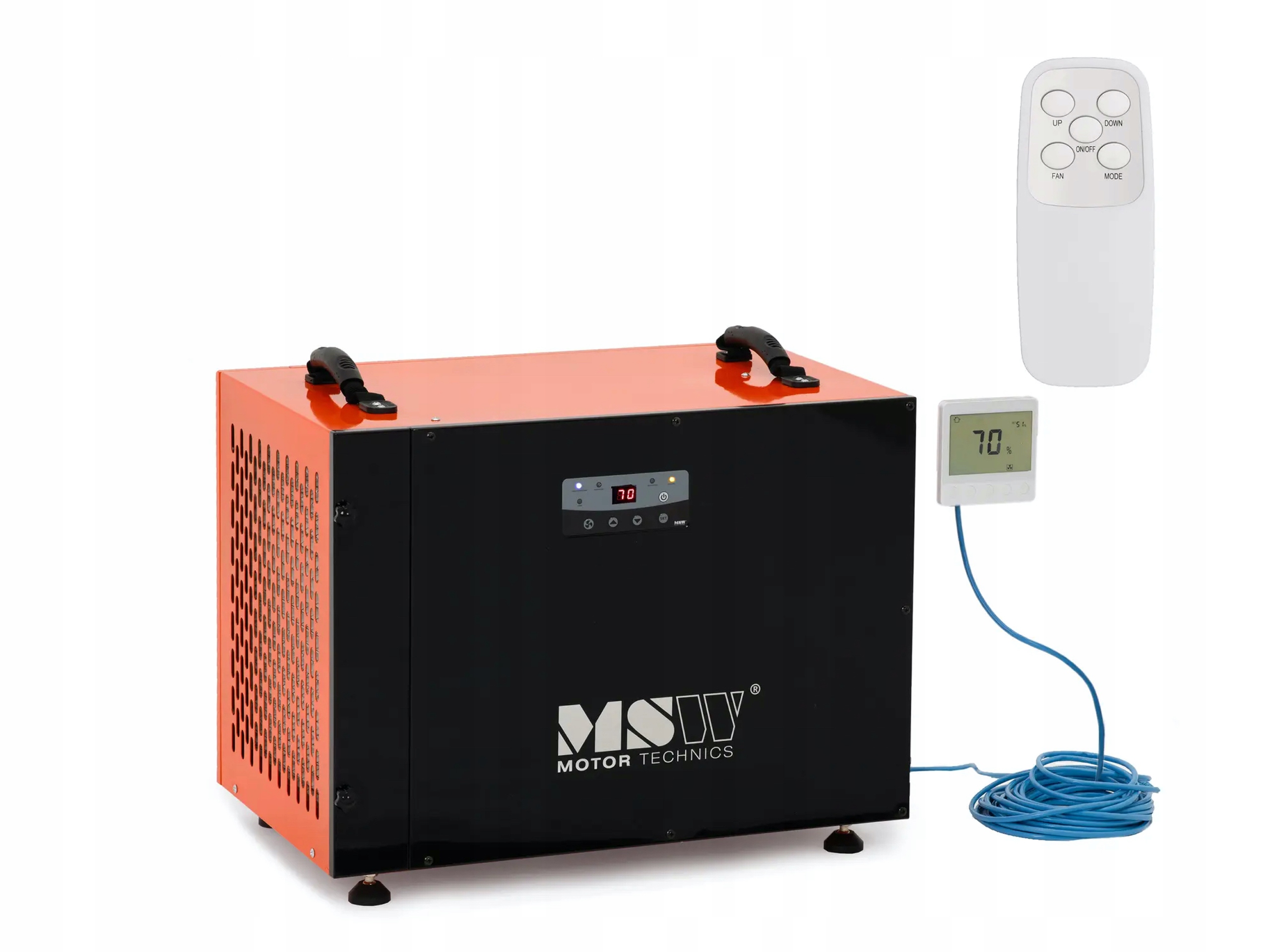 OSUSZACZ POWIETRZA PRZEMYSŁOWY BUDOWLANY 72L/24H 90m2 PILOT MSW