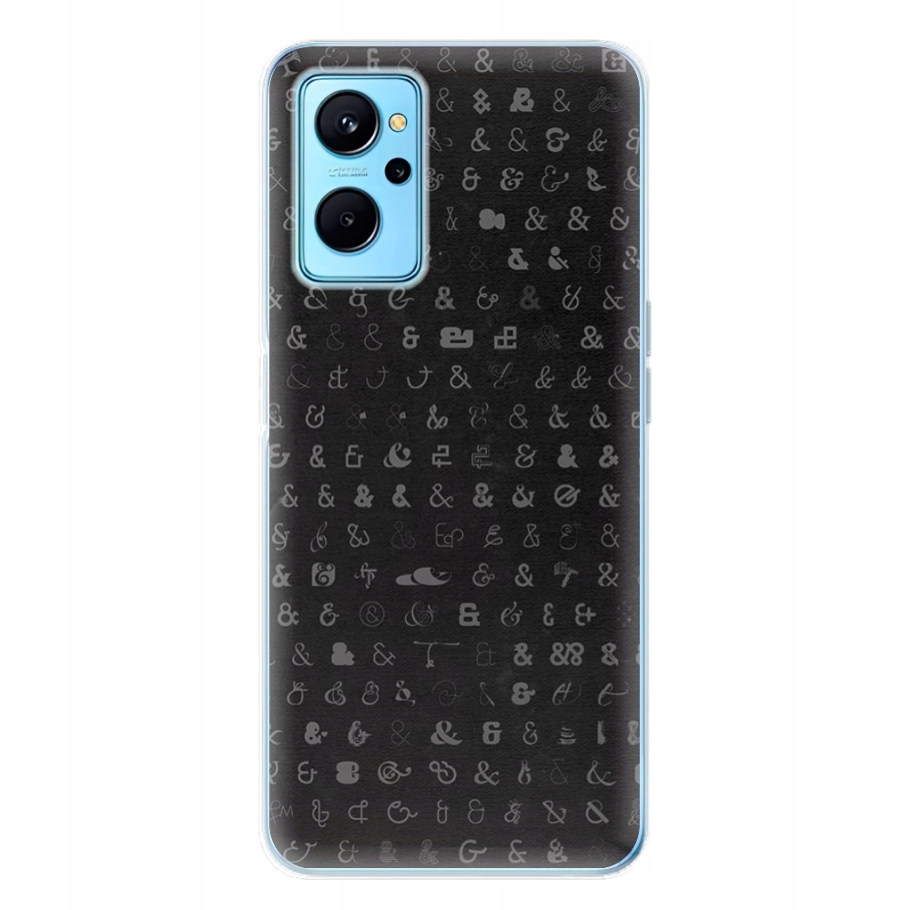 Silikonowe etui iSaprio Ampersand 01 do Realme 9i