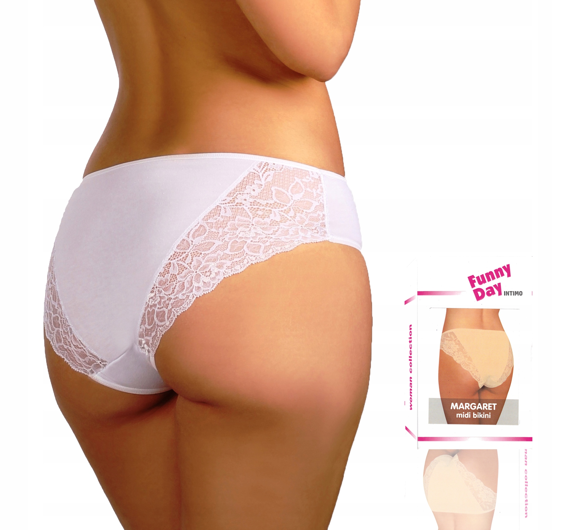 

Funny Day margaret MIDI Bikini białe S