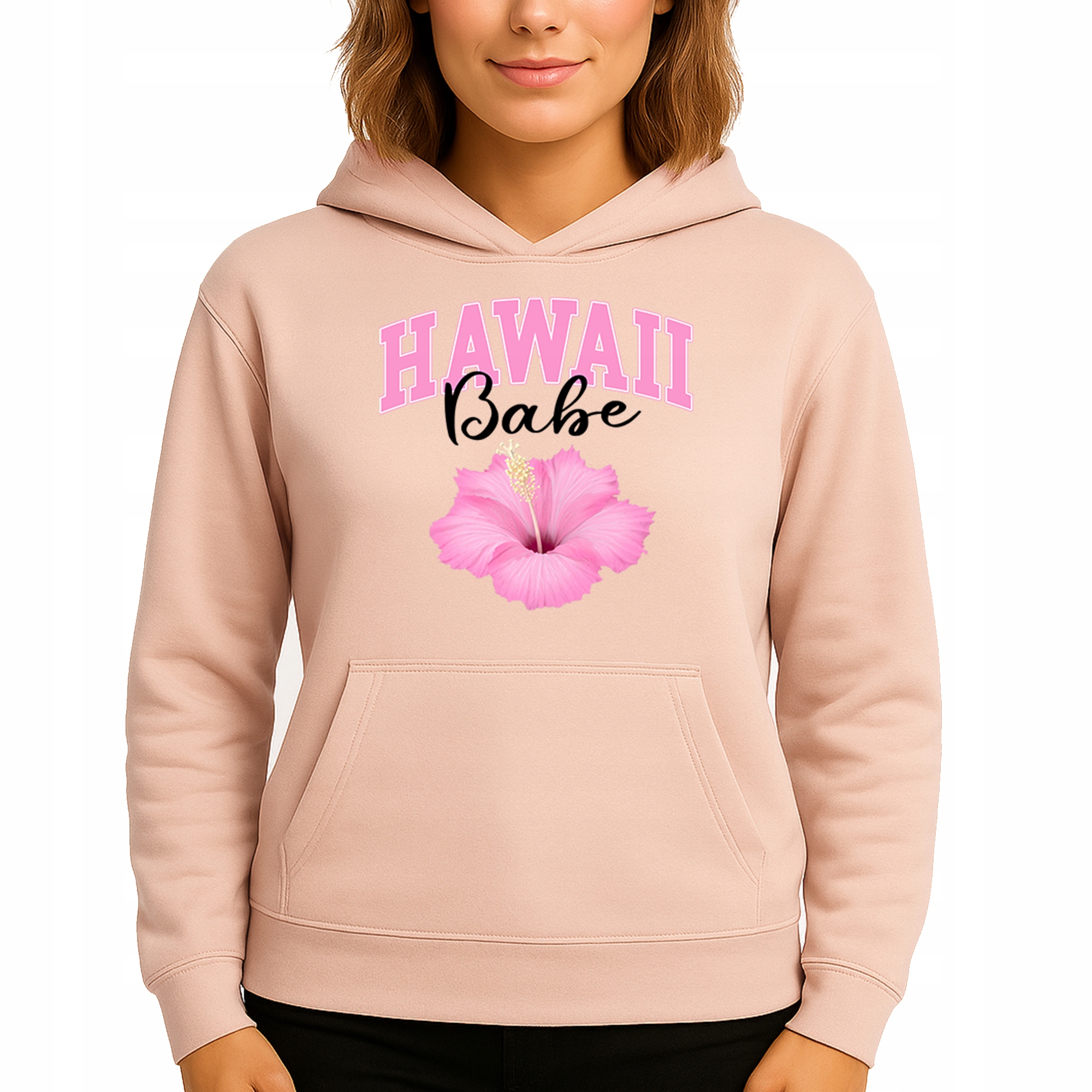 Mikina S Kapucí Hoodie Pech Perfect Bavlněná Módní Hawaii Babe S