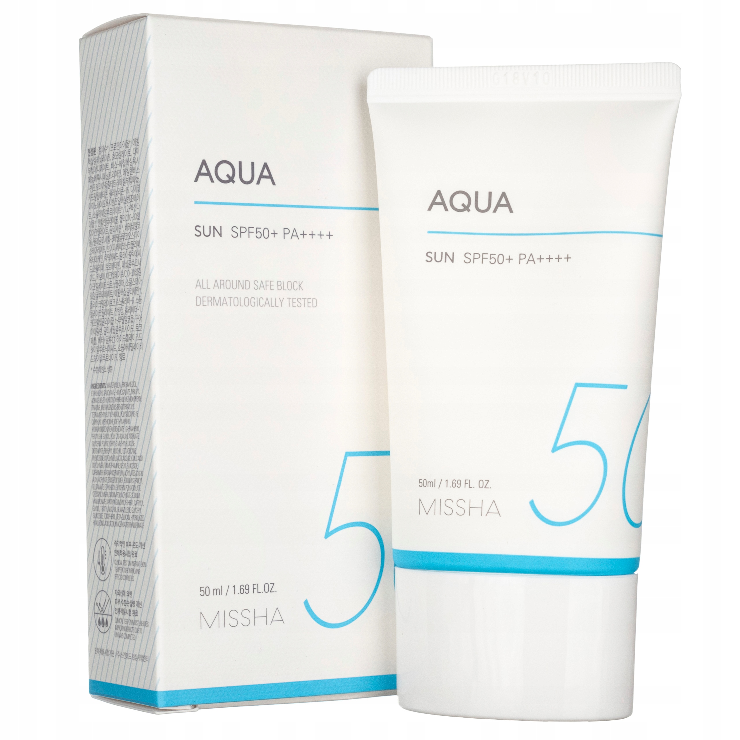 

Krem z Filtrem Spf 50 Missha All Around Safe Block