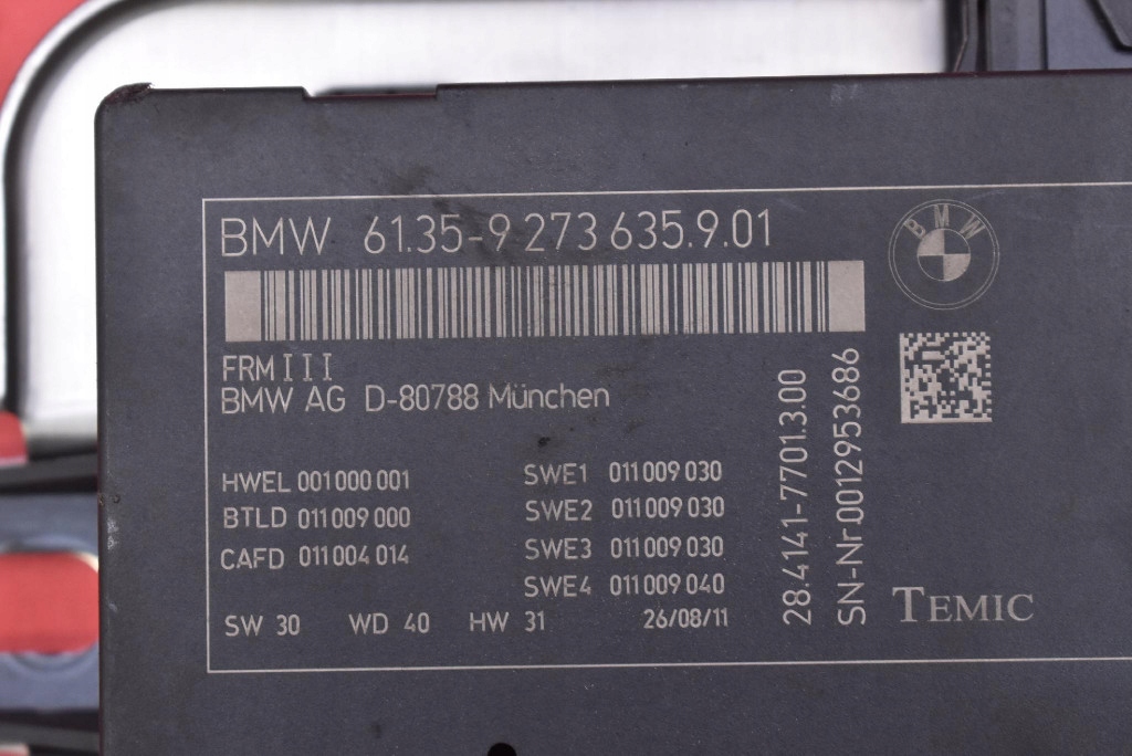 Centralina modulo luci 9273635 BMW X3 F25 10-15