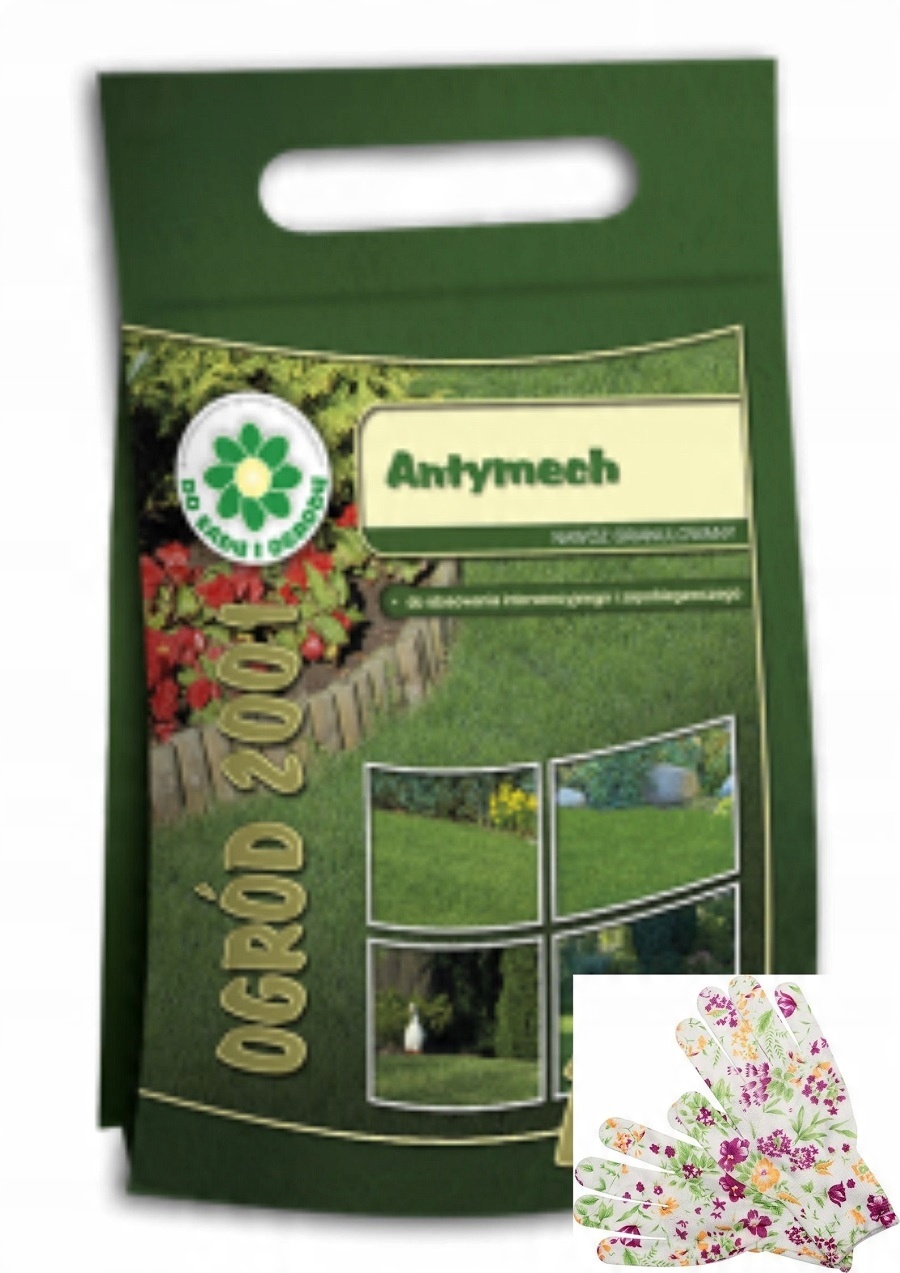 

Nawóz do trawy Antymech 25 kg + Rękawice Ogrodowe