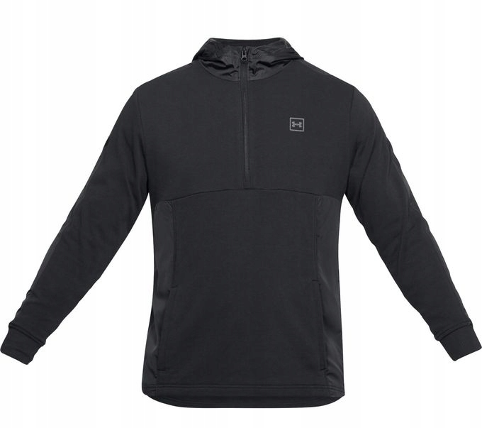 Mikina Under Armour Threadborne Terry Hood Pánská Černá M