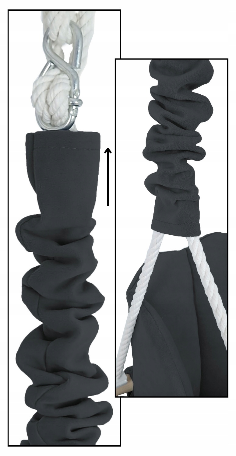 HUŚTAWKA DLA DZIECI DO DOMU REGULOWANA PRODUCENT CERTYFIKAT - CE Wysokość produktu 33 cm