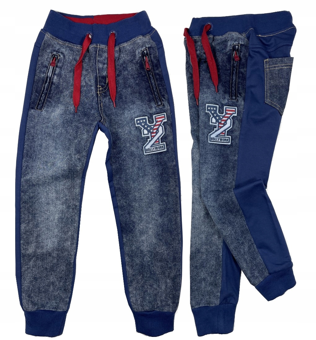 

Spodnie Joggery Y2 Royal r 6 110/116 cm Denim