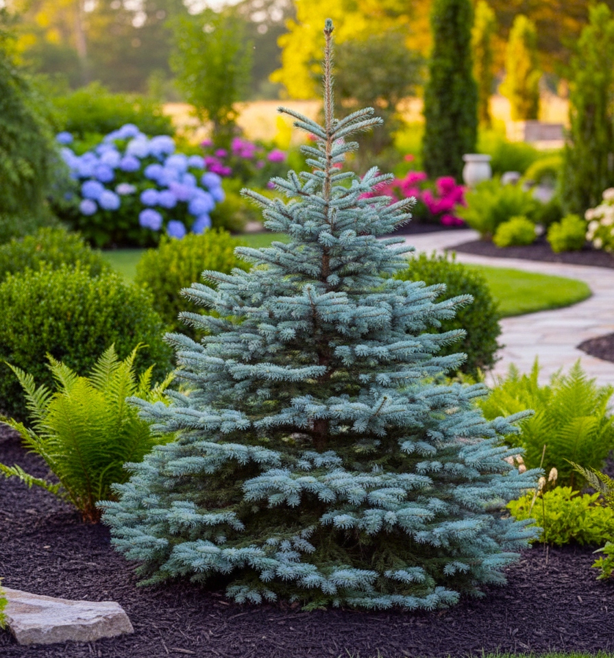 Świerk srebrny KAIBAB Świerk IDEALNY jako soliter KAIBAB CHOINKA 180CM