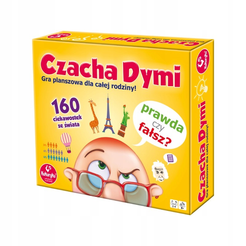 

Kukuryku Gra edukacyjna Czacha Dymi wiek 8+