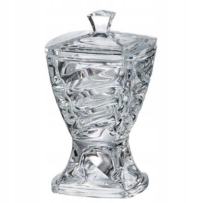 Bohemia Chlap Bomboniéra Na Noze 245 MM Cukřenka Z Křišťálového Skla