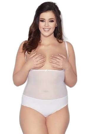 Dámské zeštíhlující body Mitex Glam Body String beige/odc. béžové XXL m