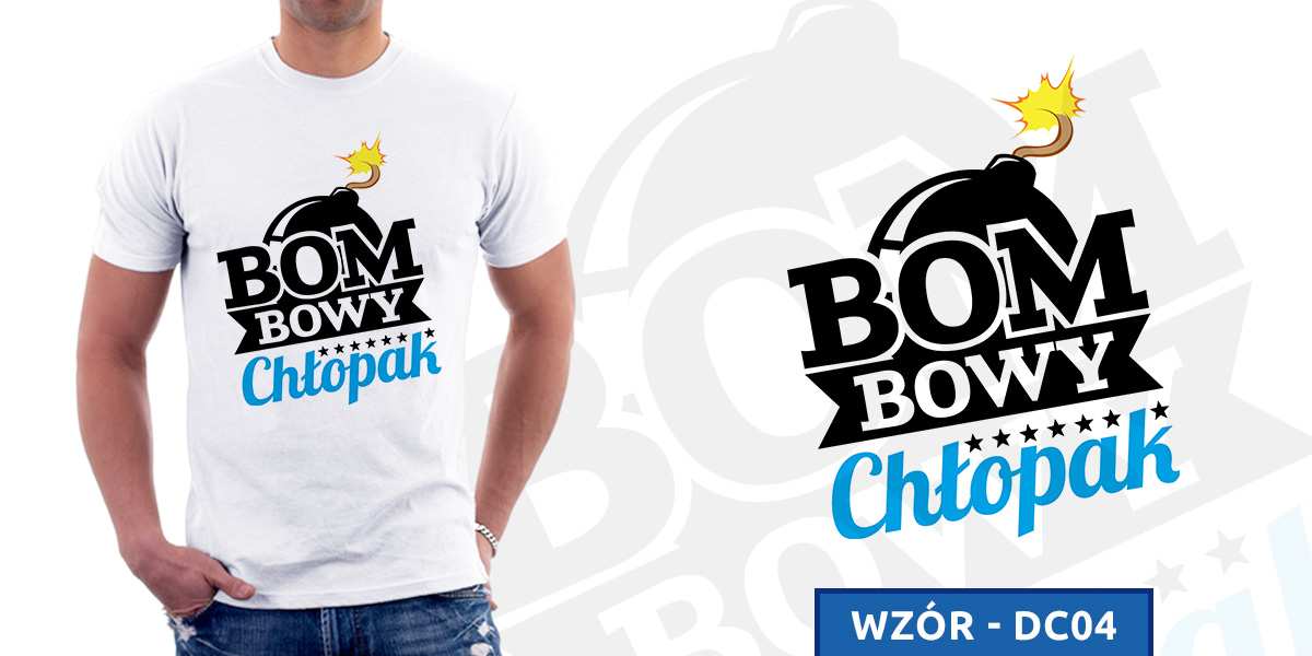 Koszulka na DZIEŃ CHŁOPAKA prezent na WALENTYNKI urodziny MĘSKA / XL Kolor biały