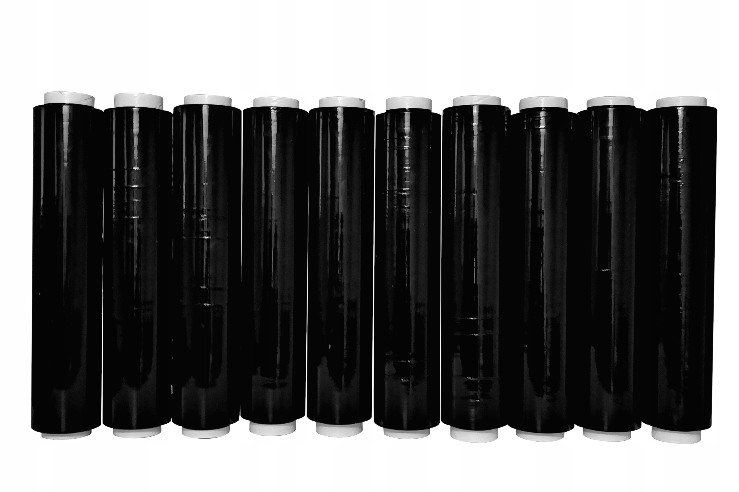 FOLIA STRETCH 3KG X 10SZT CZARNA MINI TULEJA