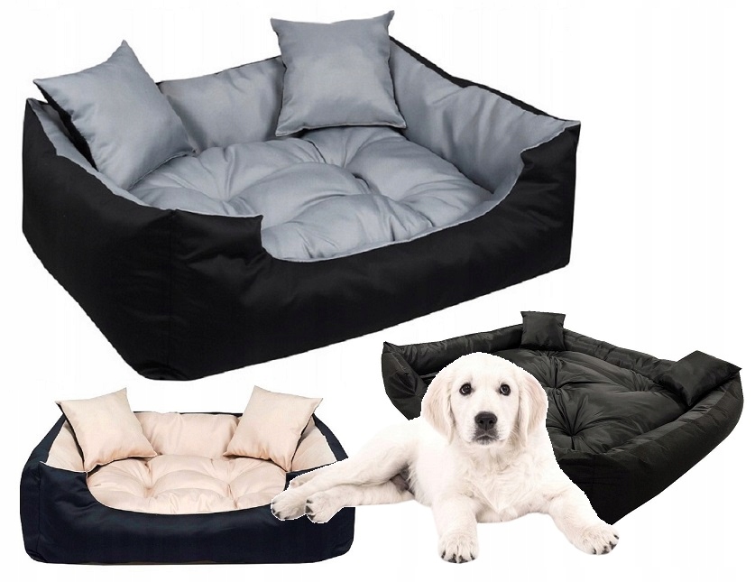 Levně Pelíšek kotec Ecco, 75x65 cm, voděodolný, šedý