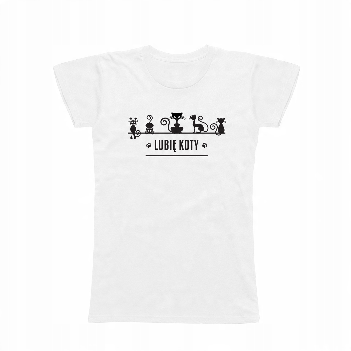 

XXL - Koszulka T-shirt Kot Lubię Koty Z Kotem Love