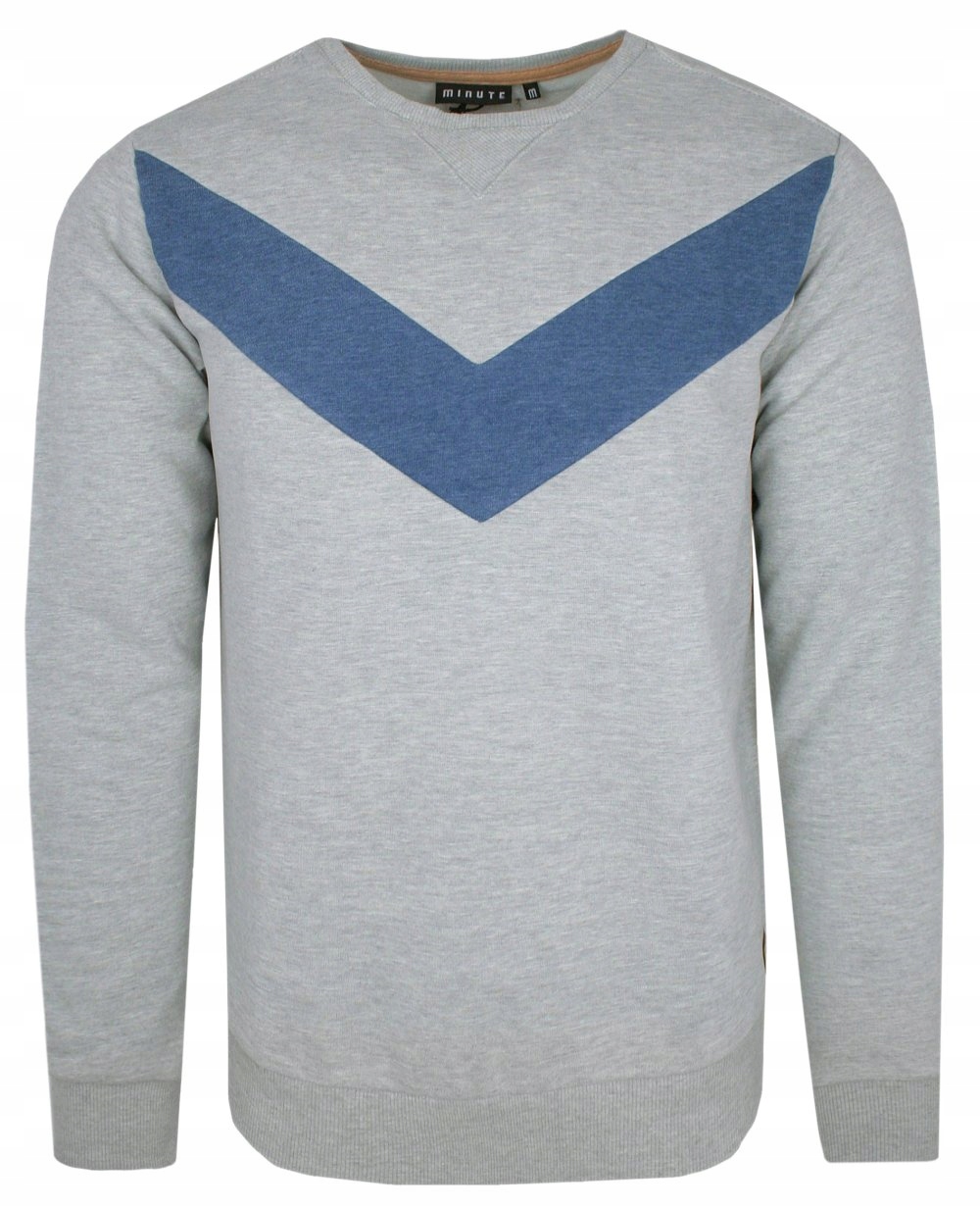 Měkká, pohodlná Pánská Mikina – popelavá, Pásek – XL