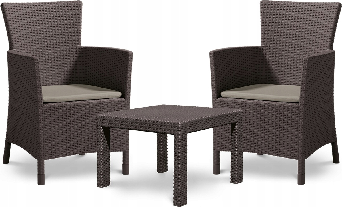 

Meble Ogrodowe Rosario Balcony Set Stolik Poduszki