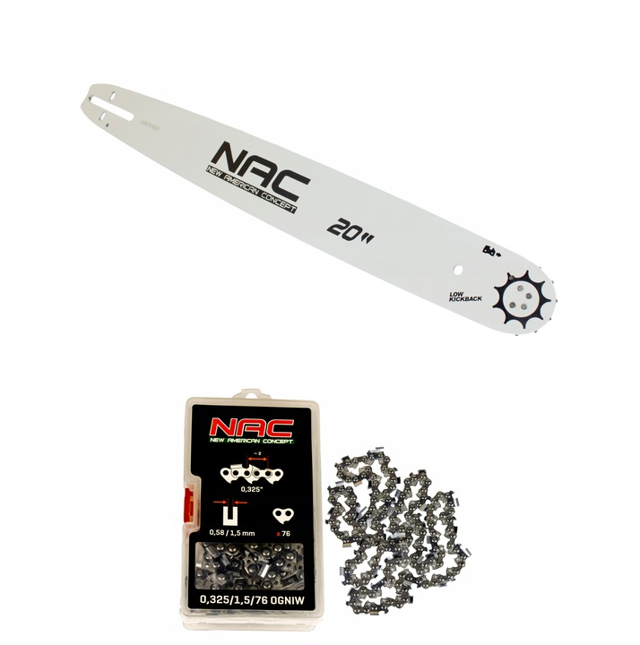

Łańcuch 20" Prowadnica Nac CST61