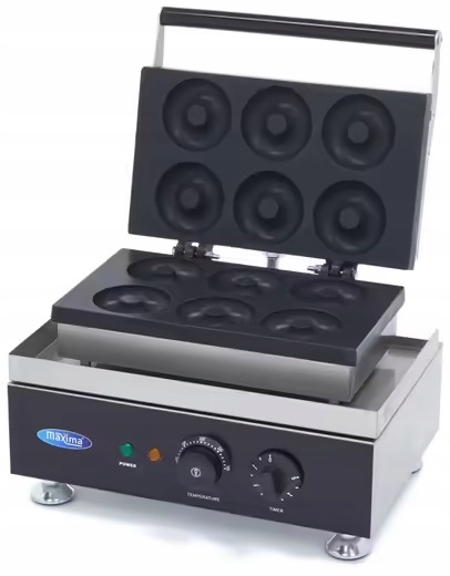 Mini kávovar Donut 6 mini koblih 900 W Maxima 09374010