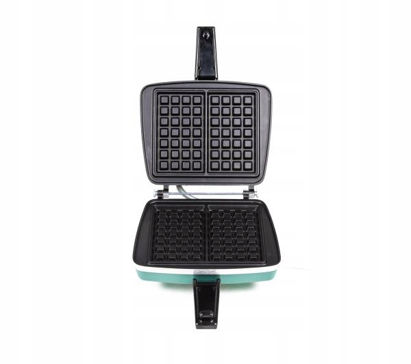 Gofrownica Dezal 301.5 1300W zielona drewniany widelec i pędzelek Gratis!