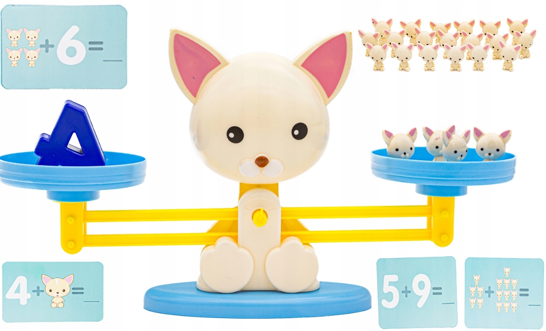 

Waga Kotek gra dla dzieci zabawka nauki liczenia