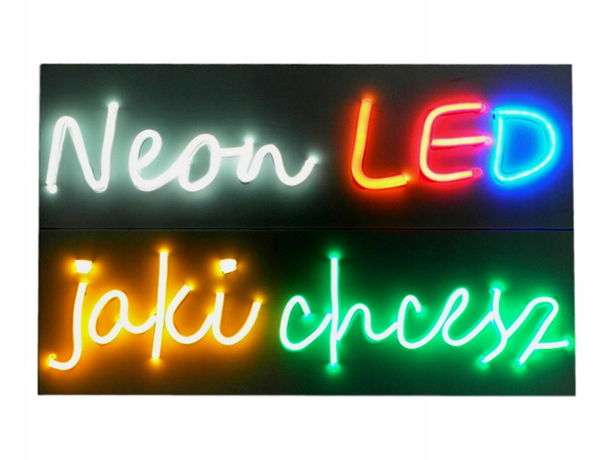 NNAGON NEON LED FLEX NAPIS nago PC5 700X282MM BLUE Materiał inny