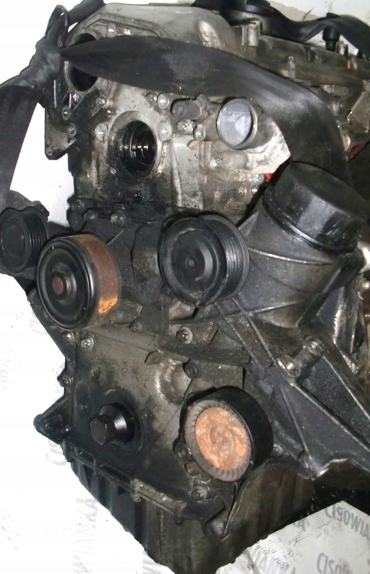 MERCEDES E W211 2.7 CDI 2007 engine 647.961 177 TYS KM BLOK head.