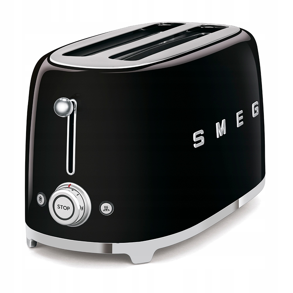 Smeg toster na 4 kromki TSF02BLEU czarny 50's Style