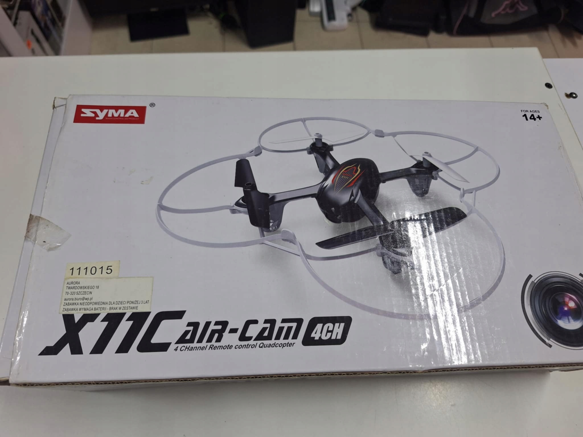 Dron RC Syma X11C 2.4GHz 4CH biały