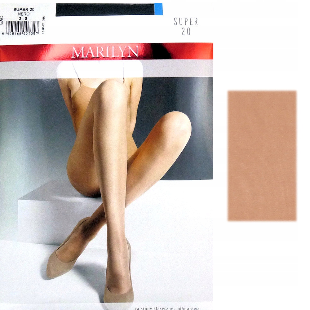 

Marilyn 20 R4 modne rajstopy visone