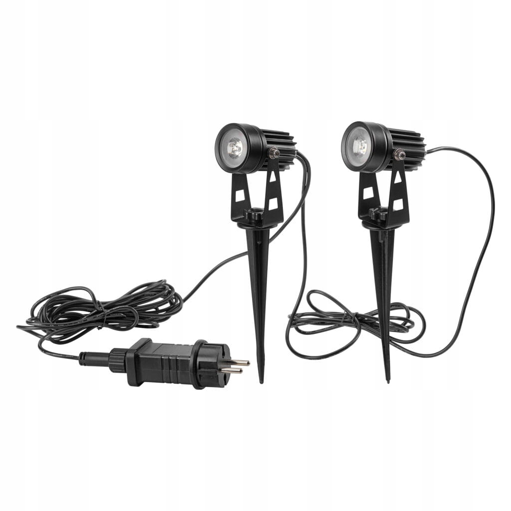 REFLEKTORY OGRODOWY LAMPY PUNKTOWE LED 2szt. 270 lm 2x3W PUNKTOWE