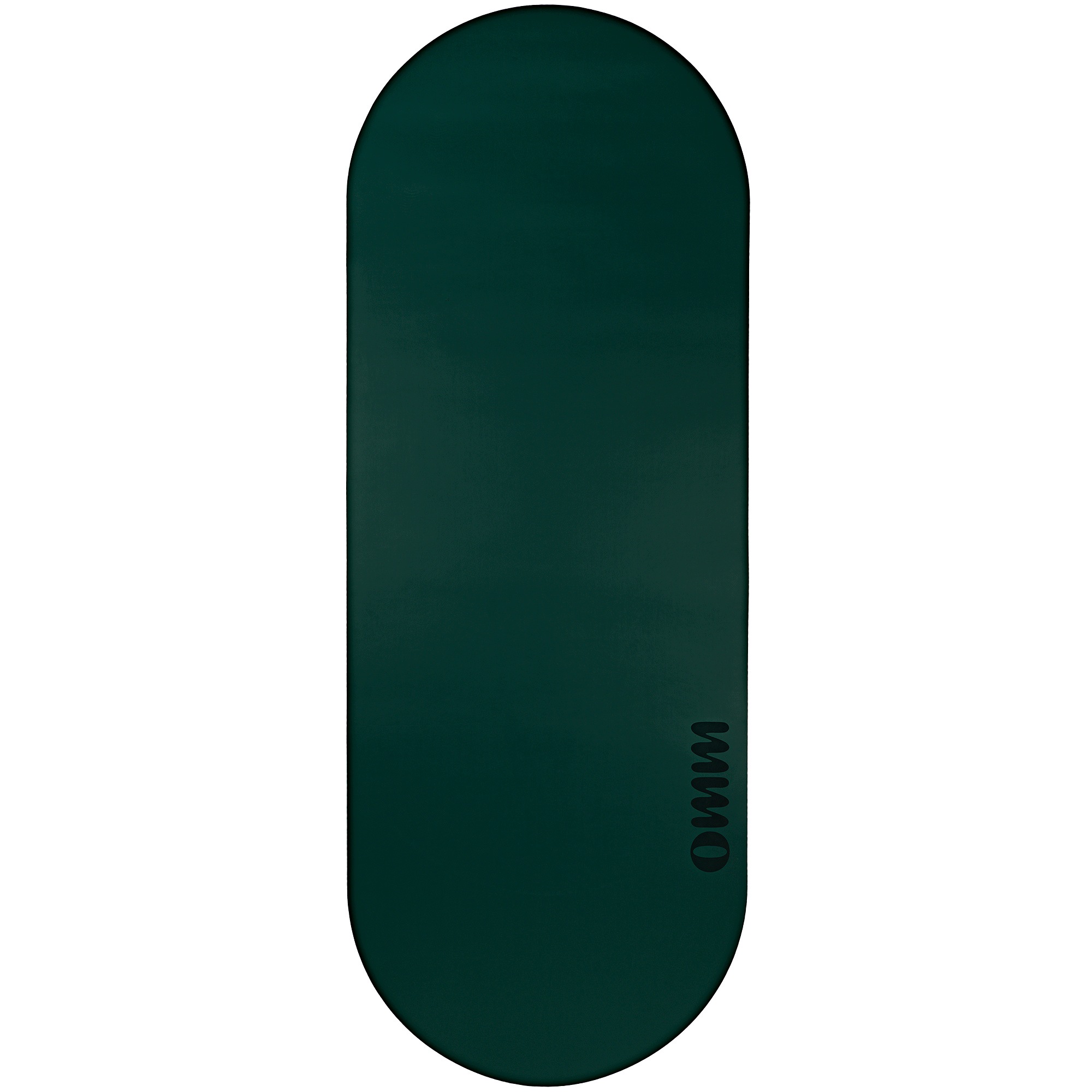 Podložka na jógu Omm Yoga Pro Oval 4 mm tmavě zelená