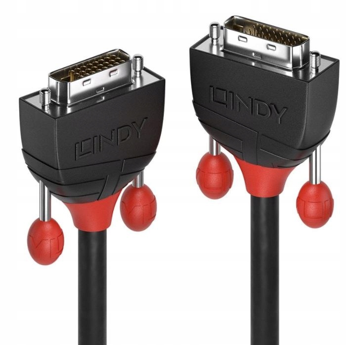 

Kabel DVI-D Dual Link Black 1m Lindy 36251