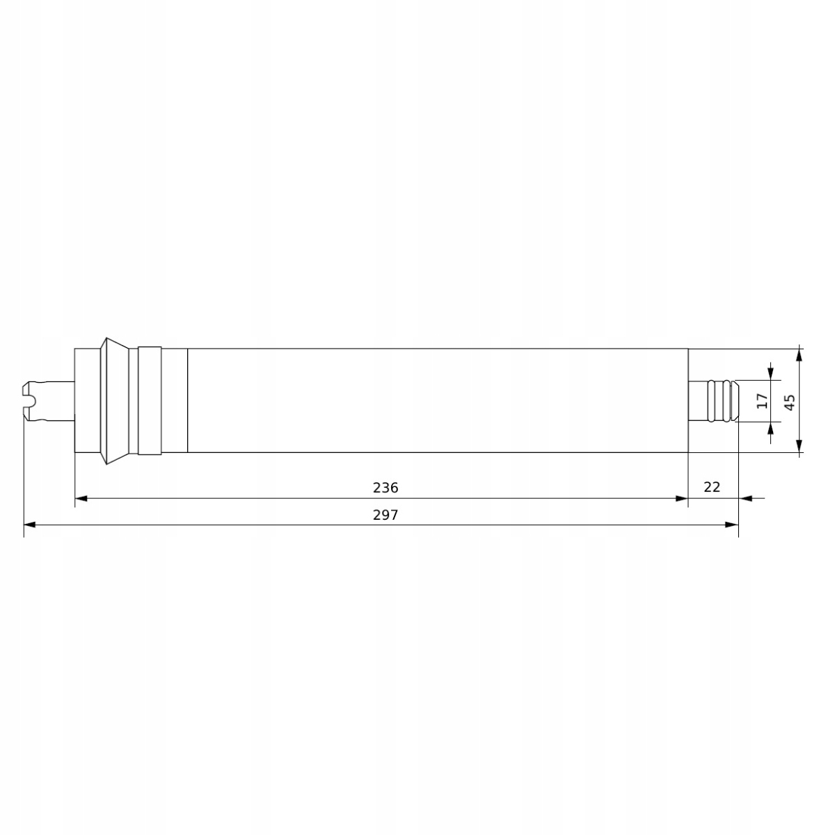 Wkład membrany osmotycznej Ecosoft 50GPD Model CSV181250ECO