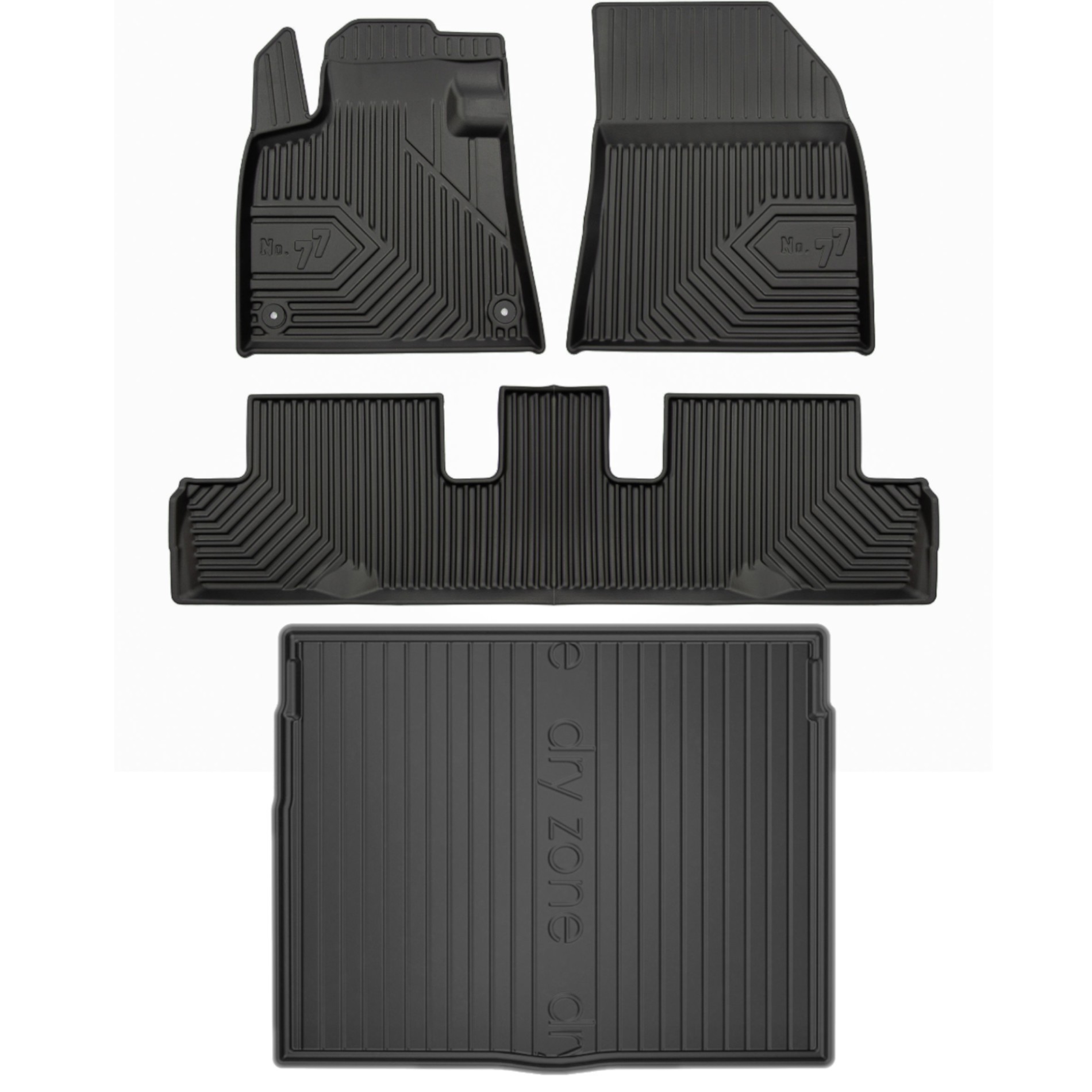 Gumové rohože rohož Citroen C4 Picasso II 13-19