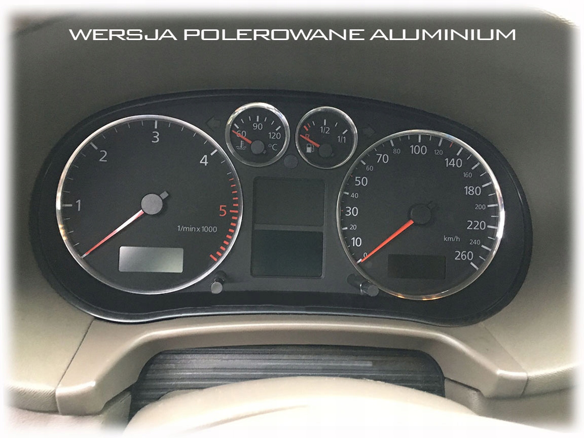 NOWOŚĆ ALU RAMKI AUDI A3 A4 B3 B4 A8 WZÓR AUDI RS Producent inny