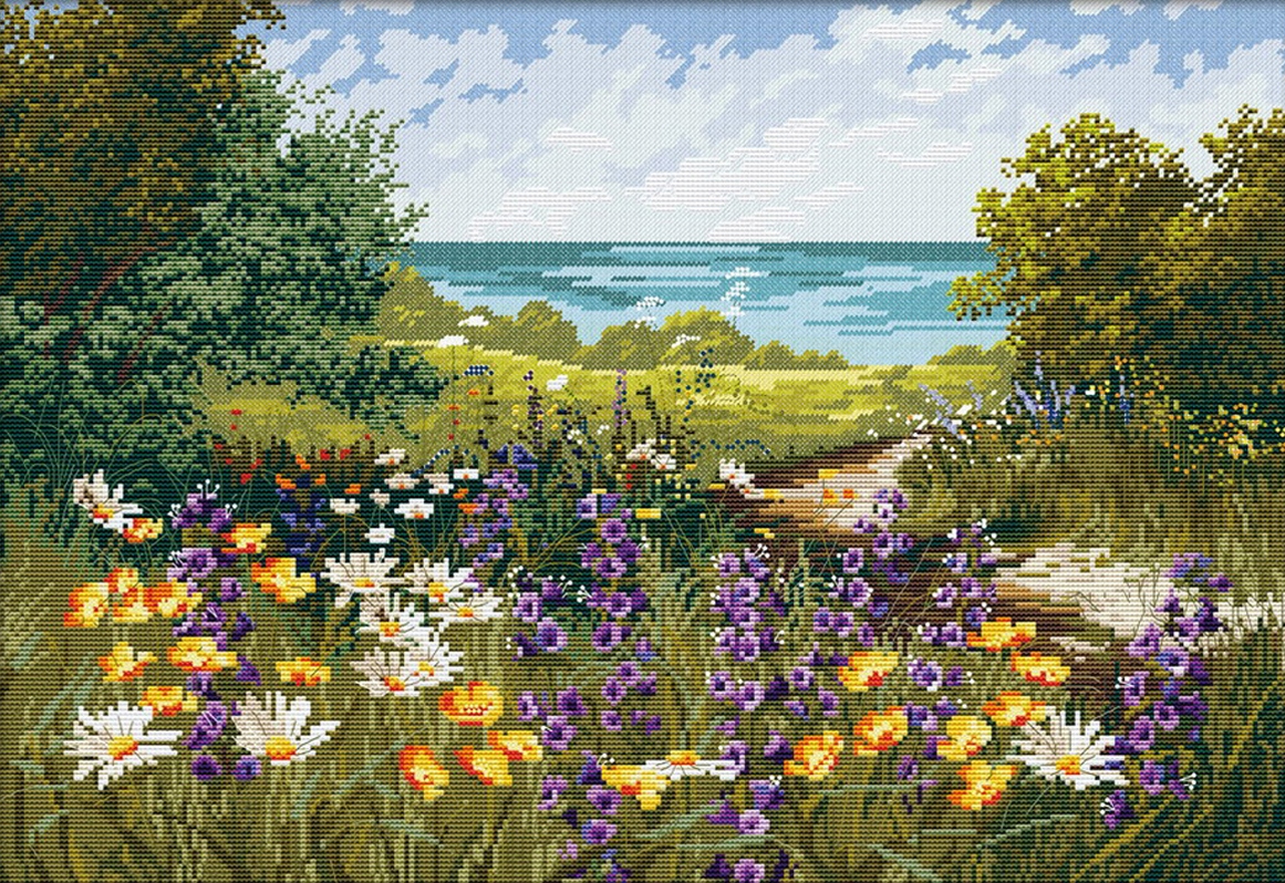 Vyšívací sada "Lawn" sada pro kutily