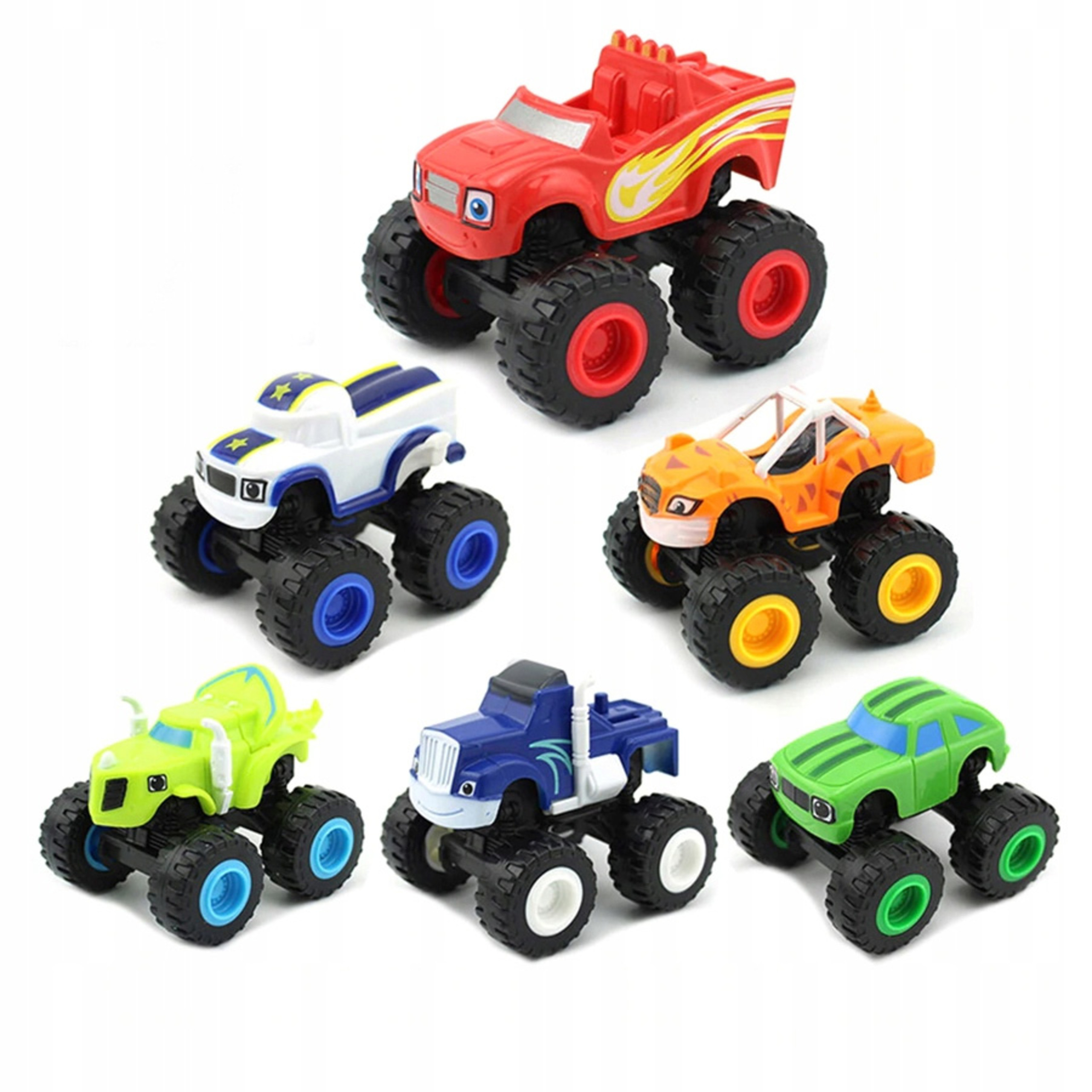 BLAZE I MEGA MASZYNY Zestaw 6 AUTEK Z NAPĘDEM ZABAWKI DLA DZIECI NOWOŚĆ EAN (GTIN) 6922615041312