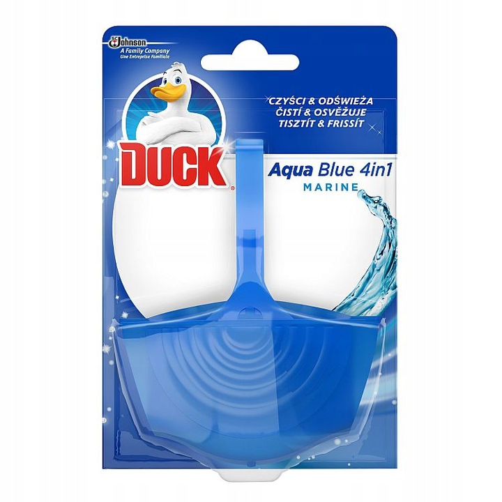 

Duck Aqua Blue Zawieszka do toalet barwiąca 40g